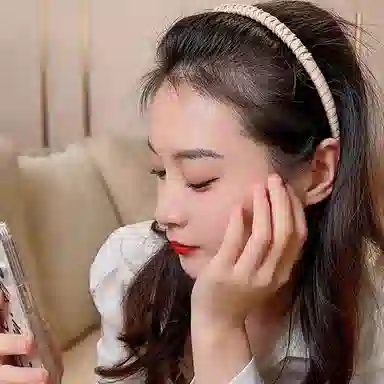 左欧 洗脸敷面膜用带齿防滑压发无痕头箍 发箍 女款