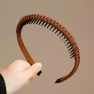 左欧 洗脸敷面膜用带齿防滑压发无痕头箍 发箍 女款