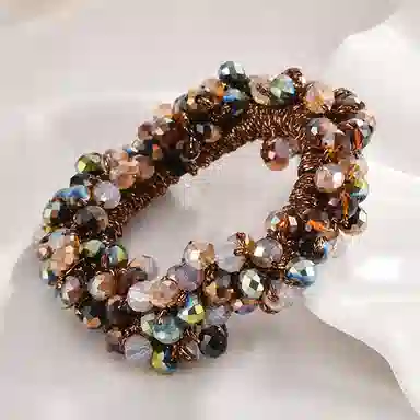 左欧 日常通勤扎马尾发饰头饰 发圈 女款