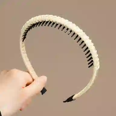 左欧 洗脸敷面膜用带齿防滑压发无痕头箍 发箍 女款