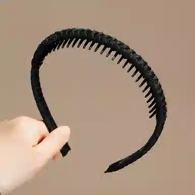 左欧 洗脸敷面膜用带齿防滑压发无痕头箍 发箍 女款