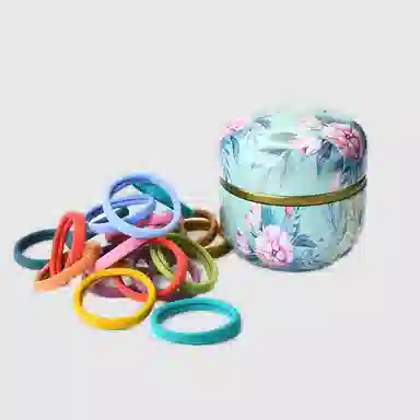 左欧 扎头发皮筋不勒头发高弹力耐用 发圈 女款