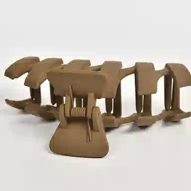 左欧 大号抓夹后脑勺盘发头饰高级感鲨鱼夹发饰 发夹 女款