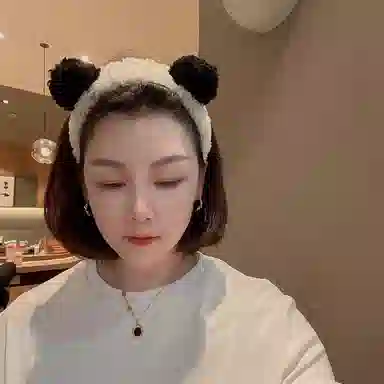 左欧 熊猫超萌卡通防滑压发 发箍 女款