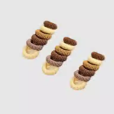 左欧 高级感高弹力耐用加宽加粗 发圈/头绳 女款