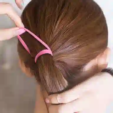 左欧 扎头发皮筋不勒头发高弹力耐用 发圈 女款