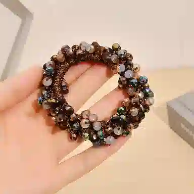 左欧 日常通勤扎马尾发饰头饰 发圈 女款