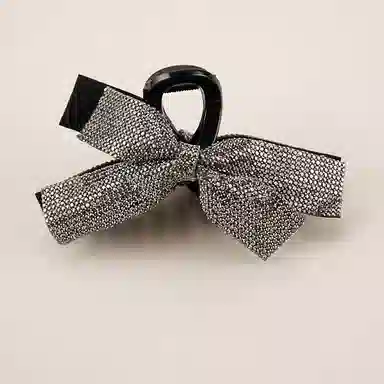 左欧 蝴蝶结后脑勺高级感 亚克力 发夹 女款