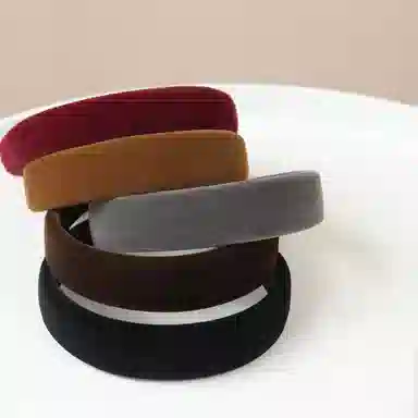 左欧 法式复古新款高颅顶压高级宽边头饰 发箍 女款