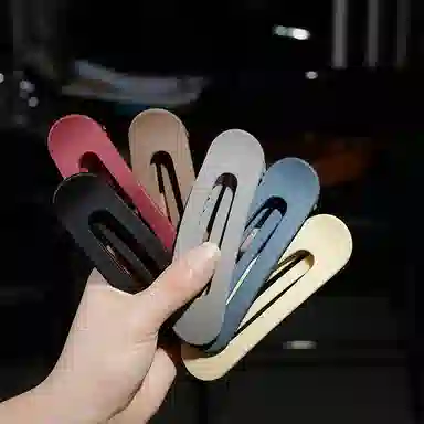 左欧 刘海大号无痕头大卡子一字夹鸭嘴夹洗脸侧边 发夹 女款