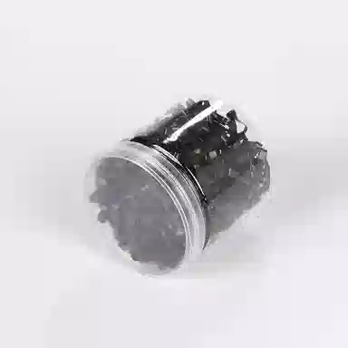 左欧 橡皮筋扎头发黑色小皮筋一次性高弹力儿童 发圈 女款