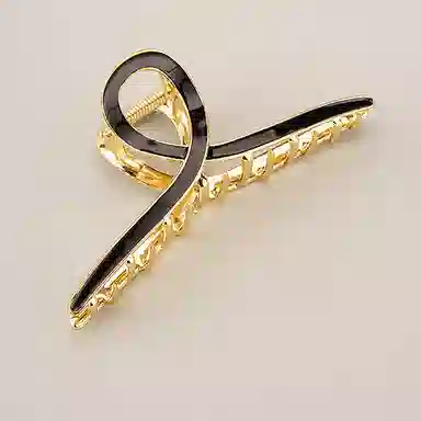 左欧 日常通勤减龄发饰 简约轻奢高级感 发夹 女款