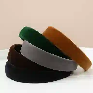 左欧 法式复古新款高颅顶压高级宽边头饰 发箍 女款