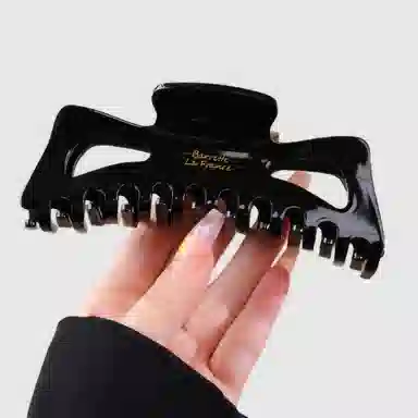 左欧 大号厚头发大发量多后脑勺鲨鱼夹 醋酸 发夹 女款