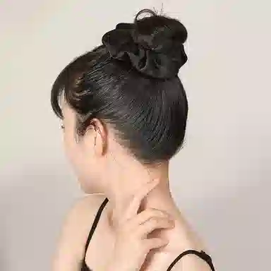 左欧 大肠发圈韩国进口高级感头花发饰网红气质丸子头扎头绳头饰女 发绳 女款