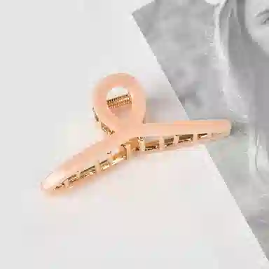 左欧 发量少 后脑勺盘发 高级感鲨鱼夹 发夹 女款