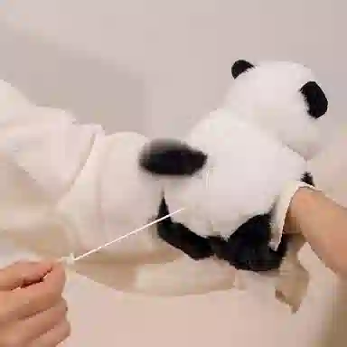 乐乐鱼 卡皮巴拉啪啪圈手环拍拍圈 可爱安抚陪伴 柔软治愈 玩偶周边