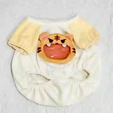 乐乐鱼 卡通动物痛衣娃衣 可爱 玩偶周边