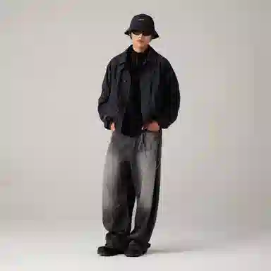 Lanqi Autumn Curved Sleeve Workwear Jacket