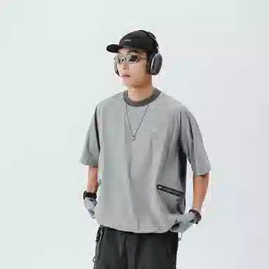 NOTHOMME Blue Reflective T-Shirt