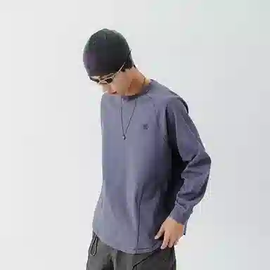 NOTHOMME Blue Waffle Long Sleeve