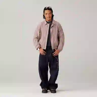 Lanqi Autumn Curved Sleeve Workwear Jacket