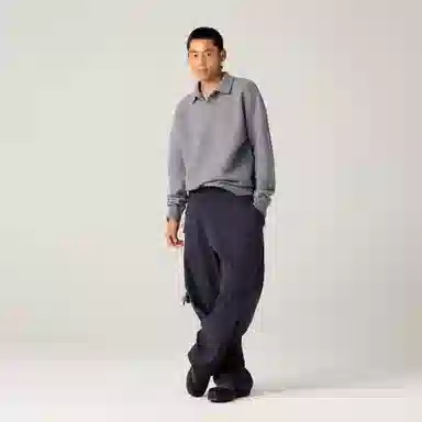 Lanqi Wool Polo Knit Sweater