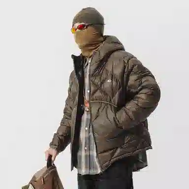 NOTHOMME Blue Quilted Down Jacket