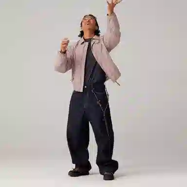 Lanqi Autumn Curved Sleeve Workwear Jacket