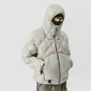 NOTHOMME Blue Quilted Down Jacket