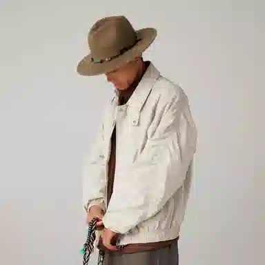 Lanqi Autumn Curved Sleeve Workwear Jacket