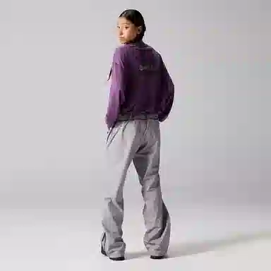 Lanqi Highland Reflective Print Antibacterial COOLMAX Merino Wool Base Layer Long Sleeve Tee Unisex