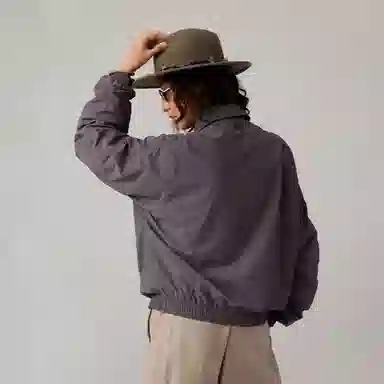 Lanqi Autumn Curved Sleeve Workwear Jacket