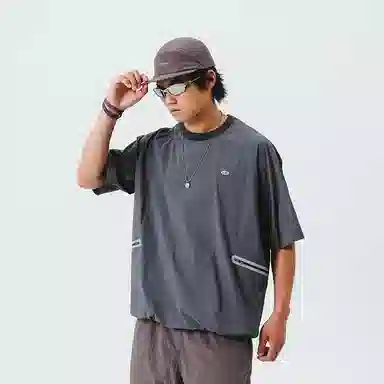 NOTHOMME Blue Reflective T-Shirt