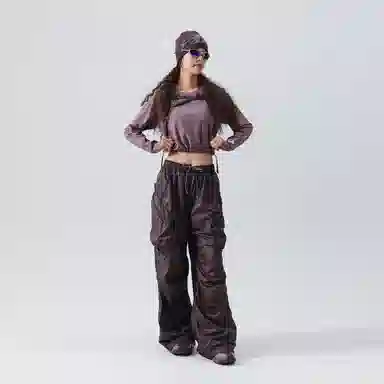Lanqi Metal Nylon Outdoor Pants