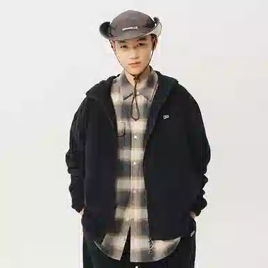 NOTHOMME BLUE Fleece Hoodie