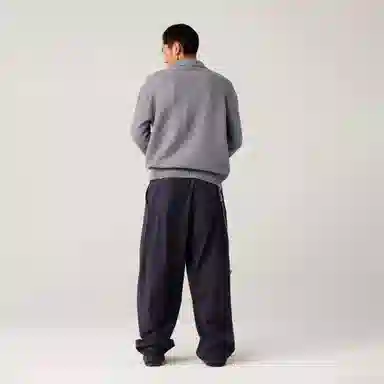 Lanqi Wool Polo Knit Sweater