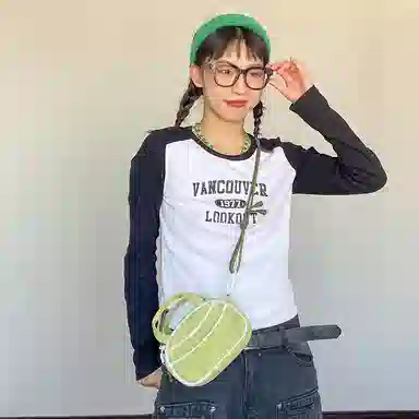 SUMAYZOY Bagel Series Dopamine Crossbody Bag