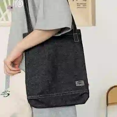 SUMAYZOY Classic Denim Shoulder Bag