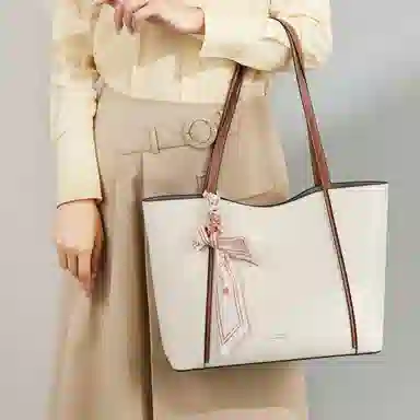 L'ALPINA Silk Scarf Tote Bag