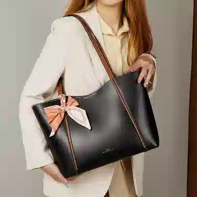 L'ALPINA Silk Scarf Tote Bag