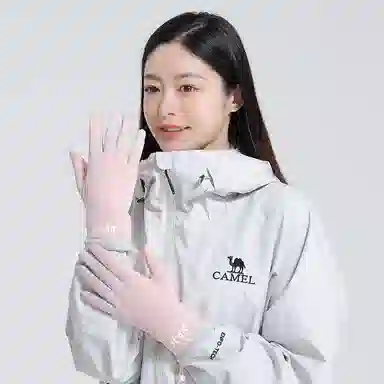 匹克 骑行防风防寒加绒保暖可触屏 聚酯纤维/氨纶 绒线手套 男女同款情侣款