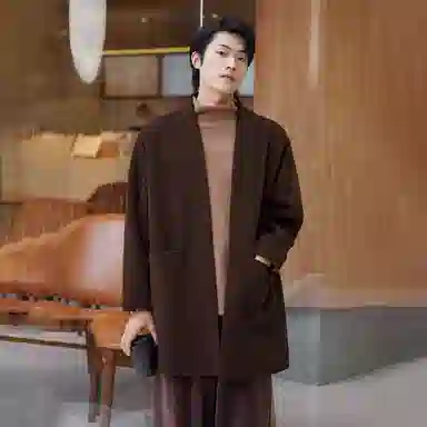 HERBEL Loose Fit Long Coat