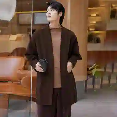 HERBEL Loose Fit Long Coat