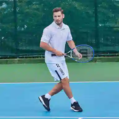 飞特威尔 时尚舒适 减震防滑耐磨支撑平衡回弹 低帮 网球鞋 男款