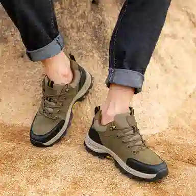 Jeep Hiking Shoes Khaki