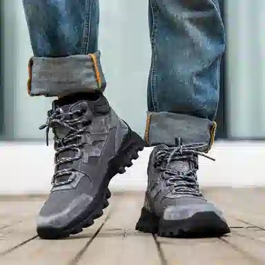 Jeep Short Boots Grey