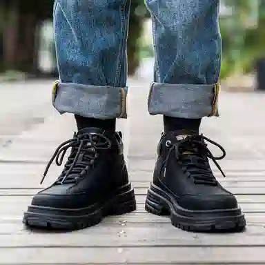 Jeep Martin Boots Black