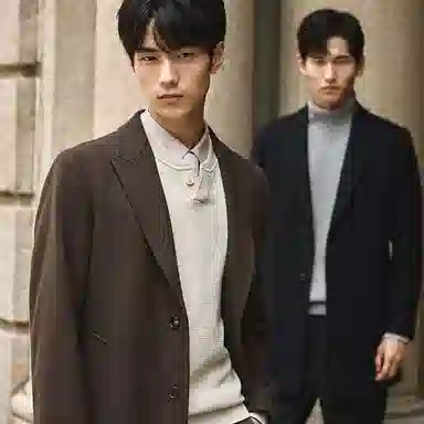 SAINT ANGELO Chis Chesterfield Wool Coat