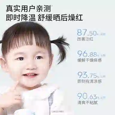 袋鼠妈妈 防晒乳水凝霜护肤套装 保湿补水维稳 四件套